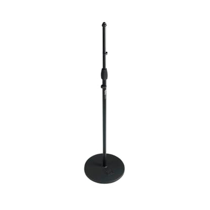 Gator Frameworks Microphone Stand with 12" Weighted Base and Soft Grip Twist Clutch Height Adjustment, (GFW-MIC-1200) - style: 12" Weighted Base