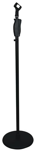SE Electronics V7 Gold Bundle: Dynamic Supercardioid Handheld Vocal Microphone, RVMIC4 V2 Round-Base Mic Stand with Metal Quick-Release Hand Clutch for Live Performance, Podcasting, Speech, 2-items