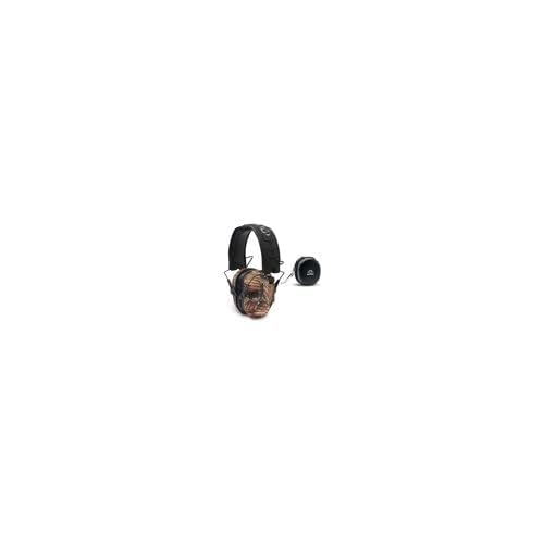 Walker's Razor Slim Electronic Earmuffs | Protective Case - color: American Flag, Red White and Blue