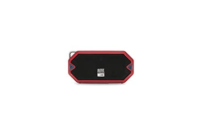 Altec Lansing - HydraMini Wireless Bluetooth Speaker, IP67 Waterproof USB C Rechargeable Battery with 6 Hours Playtime, Compact, Shockproof, Snowproof, Everything Proof (True Red) - color: Red