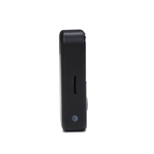 AT&T Essentials Bluetooth Transmitter Receiver LED Audio Adapter Black | Low latency sound, USB Type A connection, LED display, transmitter and receiver modes, lightweight design, portable audio use