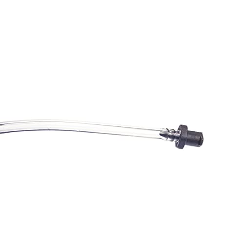 Remtise Replacement Acoustic Coil Tube for Two Way Radio Earpiece and Headset, Surgical Grade UV Resistant Acoustic Tube (Clear)