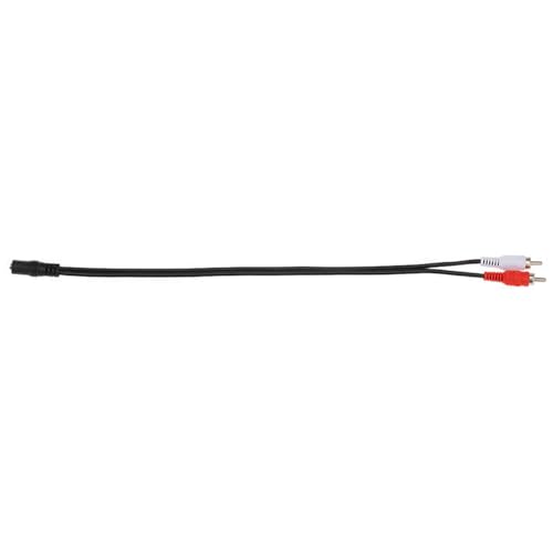 ALINNA 3.5mm Female to 2RCA Male Stereo Audio Y Cable Adapter 8 Inches (2 Pack) - size: 3.5mm Female to 2 RCA Male