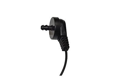 HQRP 2-Pin Hands Free with Earpiece and Push-to-Talk Microphone Compatible with Motorola Radio Devices DTR Series: DTR550 DTR 550, DTR650 DTR 650, DTR410, DTR 410 Plus HQRP Sun Meter