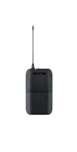 Shure BLX1 Wireless Bodypack Transmitter - H10 Band | Bodypack transmitter for BLX wireless systems with reliable UHF performance; receiver sold separately - style: H10 Band (542-572 MHz)
