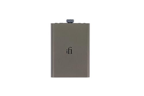 iFi hip-dac3 - Portable Hi-Res DAC/Headphone Amp - True Balanced Circuit, 400mW Output, Dual USB-C, PCM 384kHz/DSD256/MQA Decoding, XBass Analog Enhancement, PowerMatch, iEMatch & up to 12hrs Playtime | True Balanced Circuit, 400mW Output, Dual USB-C, PCM