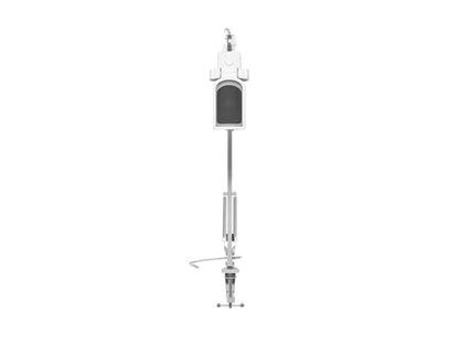 Genesis Radium 251 USB Gaming Microphone with 5 Arm - Condenser, 192kHz/24bit, RGB Illumination, Pop Filter, Gain Dimmer, Silent Button, Real-Time Monitoring, Plug & Play for PC - style: Radium 251 White
