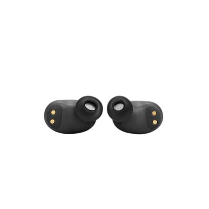 JBL Live Free 2 TWS - Noise Cancelling Earbuds - Black | JBL Signature Sound, True Adaptive Noise Cancelling with Smart Ambient, 35 728 hours of playback with wireless charging - color: Black