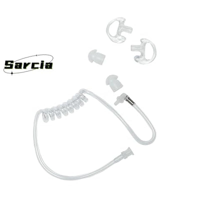 Earpiece Headset MIC PTT 2 Pin for Motorola CP200 CP200D CP185 CP100d CLS1410 CLS1110 RDM2070d DTR650 dlr1060 dlr1020 bc130 Mag One Bpr40 M1 R2 walkie Talkie 2 Way Radio with Acoustic Tube