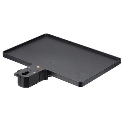 Microphone Stand Tray 10.8x8.1in Plastic Tray Black - color: Black, size: 10.8x8.1in
