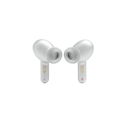 JBL Live Pro 2 TWS - Noise Cancelling Earbuds - Silver | JBL Signature Sound, True Adaptive Noise Cancelling with Smart Ambient, 40 1030 hours of playback with wireless charging - color: Silver