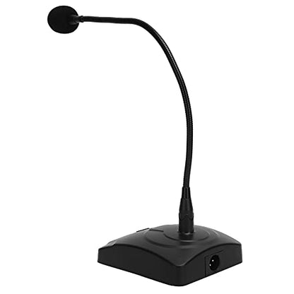 ZJchao Duty Microphone Arm Stand with 5M XLR Cable 360 Rotation Desk Clamp Mount for Streaming Podcasting Compatible USB Mic