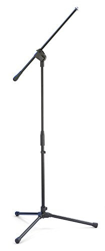 Samson MK10 Lightweight Boom Stand | Steel construction with tripod base and adjustable height for recording, performances and storage
