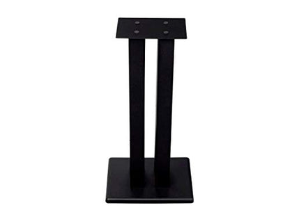 Monolith 24 Inch Speaker Stand (Each) - Supports 75 lbs, Adjustable Spikes, Compatible With Bose, Polk, Sony, Yamaha, Pioneer and others, Black - size: 24 Inch