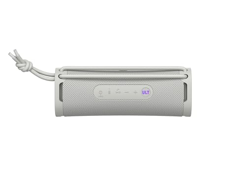 Sony ULT Field 1 Wireless Bluetooth Portable Waterproof Speaker, Off White | 12 Hr Battery, IP67 Rated Waterproof, Dustproof, Shockproof Rustproof, Detachable Strap, Hands-free Calling, Enhanced Bass - color: Off White, style: ULT Field 1