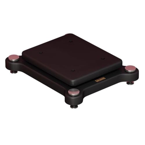 Speaker Stand,Sturdy 1-Tier HiFi Rack, Modern AV Shelf & Desktop Amplifier/DAC Holder, 40x45 cm, Ideal for Audio Equipment Storage, Space-Saving HiFi Stand - size: 40X45cm(1Tier)