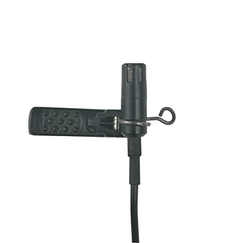 ABS Plastic Lavalier Microphone Tie Clip for Rode Lavalier GO, SmartLav + Lapel Microphone, Pack of 2 (4.5mm) - size: 4.5mm