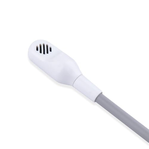 HUYUN Barracuda X Mic Replacement for Razer Barracuda X Wireless Gaming Headphone,3.5mm Detachable Gaming Microphone Boom (White) - color: white