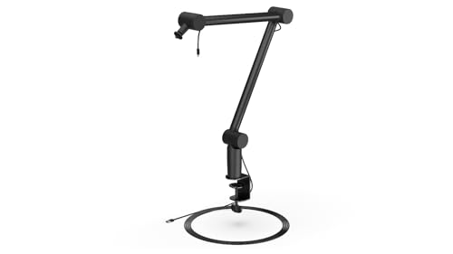 ENDORFY Studio Boom Arm USB-C, USB-B, Includes USB-C and USB-B Cable, Studio Insert, Internal Springs and Cable Management, 360 Degree Rotation, Includes 3/8" to 5/8" Adapter, EY0A005