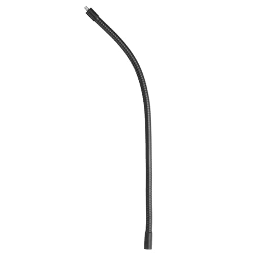PATIKIL 16" Gooseneck, 1/4"-20 Female to Male Thread Metal Universal Hose Flexible Arm Gooseneck Tube Extension Holder for Action Camera, Phone, Microphone, Black - size: 16 Inch