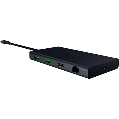 Razer USB-C Dock, 11-in-1 Portable Travel Hub, 85W, Black