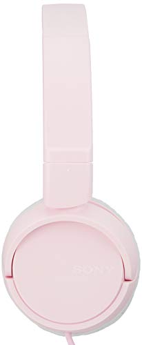 Sony ZX Series Wired On-Ear Headphones, Pink MDR-ZX110 - color: Pink, style: No Mic