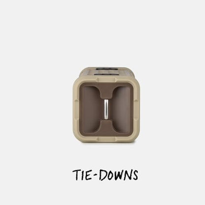 Turtlebox Ranger, Ultra-Portable Bluetooth Speaker, Waterproof, Tan - color: Tan