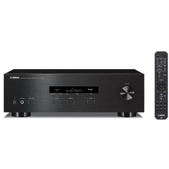 Yamaha R-S202 Stereo Receiver with Bluetooth, Bundle with H&A 16 AWG Speaker Wire Cable (100' Spool)