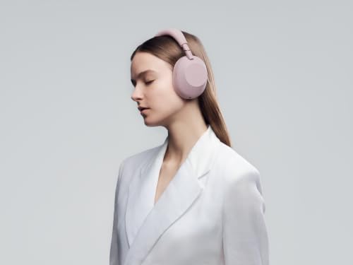 Sony WH-1000XM6 The Best Noise Cancelling Wireless Headphones, Sand Pink - color: SAND PINK