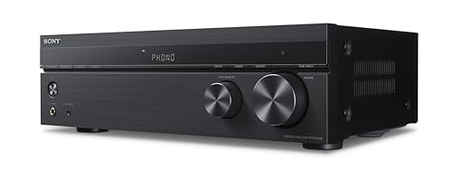 Sony STRDH190 2-ch Home Stereo Receiver with Phono Inputs & Bluetooth Black | Phono Inputs & Bluetooth