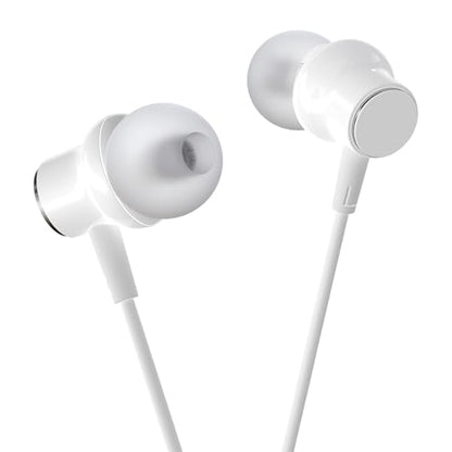 Wired Headphones Without Mic for TV with Volume Control - color: White, size: 9.8FT White without Mic