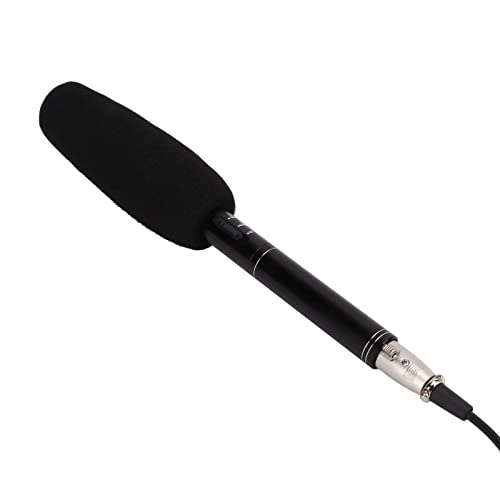 Shotgun Microphone, High Sensitivity Noise Cancellation Camera Mic Professional for Interviewers Content Creators Podcasters Vloggers Live Streaming Studio Recording