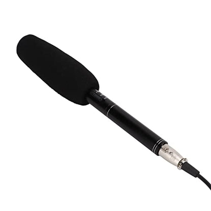 Shotgun Microphone, High Sensitivity Noise Cancellation Camera Mic Professional for Interviewers Content Creators Podcasters Vloggers Live Streaming Studio Recording
