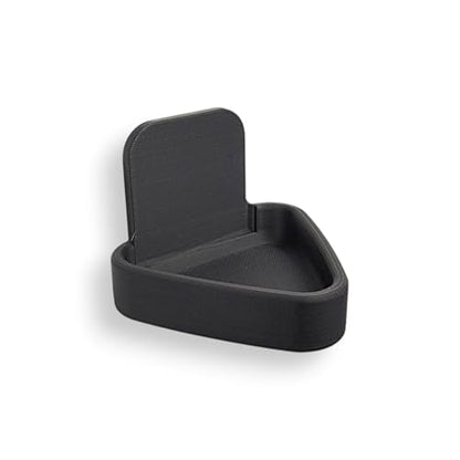 Wall Mount Cradle for OontZ Angle 3 Bluetooth Speaker – Includes Genuine 3M Command Strips, No-Drill Adhesive Holder for Walls, Mirrors, Tile & Glass – Space-Saving Bracket (Speaker Not Included)