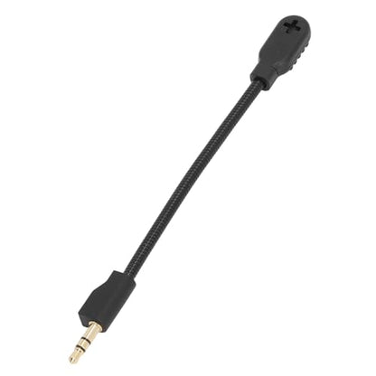 Yunseity Replacement Game Mic for G Pro/G Pro X, 3.5mm JackDetachable Microphone Boom with Foam Cover, Computer PC Gaming Headsets Noise Cancelling Replacement Mic