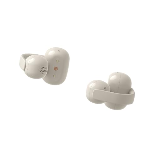 Sony LinkBuds Clip Open-Ear Truly Wireless Earbuds Clip-On Design, Greige - color: Greige