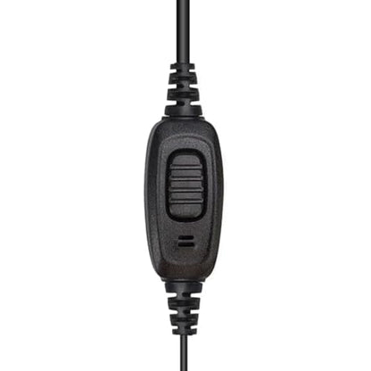 Retevis Surveillance Radio Earpiece, Coiled Cord, for H777/RT22/RT68/RT21 | Compatible with Pxton, Baofeng, Kenwood Walkie Talkie, Security, Police, Walkie Talkie Earpiece with Mic(10 Pack)
