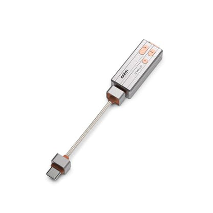 ddHiFi TC44Pro E3 Decoding Amplifier Hi-Res DAC/AMP Adapter with Dual CS43198 DAC, 3.5mm & 4.4mm Balanced Output, Detachable Cable for Phone/PC