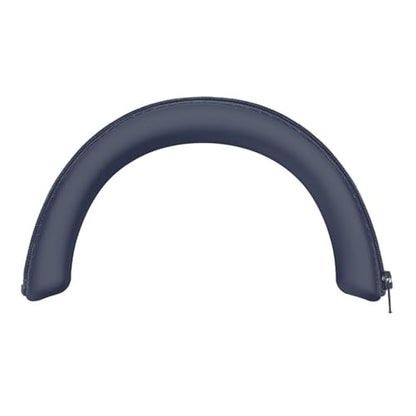 Silicone Headphones Headband Covers Replacement Headband Sleeve with Zippers for WH1000XM6 Headsets Silicone Headphone Cushion - color: Navy Blue