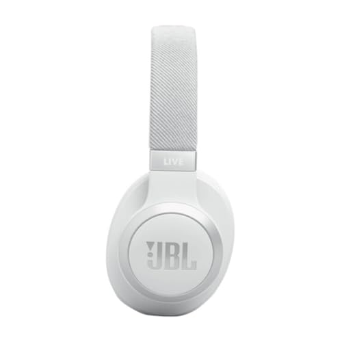 JBL LIVE770NCWHT Live 770NC Wireless Over-Ear Adaptive Noise Canceling Headphones - White - color: White