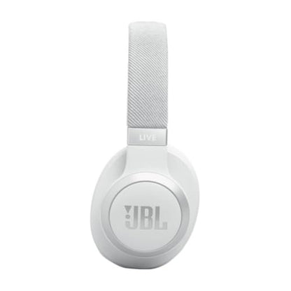 JBL LIVE770NCWHT Live 770NC Wireless Over-Ear Adaptive Noise Canceling Headphones - White - color: White