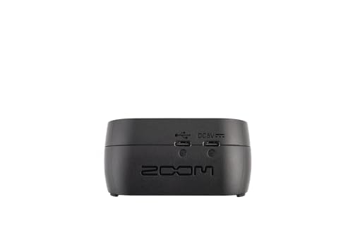Zoom PodTrak P2 Podcast Recorder with 2 USB Mic Inputs & AI Noise Reduction | 2 USB Mic Inputs, 2 Headphone Outputs, Tone and Comp Effects, SD Card, Battery Powered