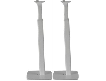 Flexson Adjustable Floor Stands for SONOS One and SONOS Play:1 (Pair, White)