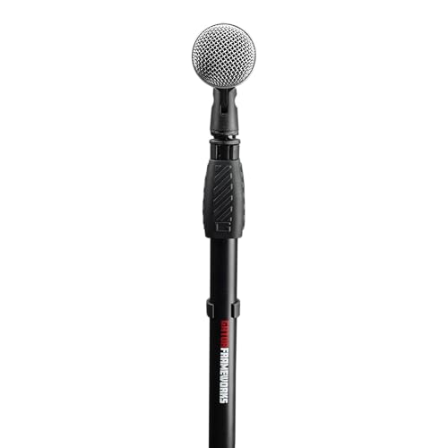 Gator Frameworks Wireless Microphone Clip fits both US And Euro Style Wireless Mics (GFW-MIC-CLIPW)