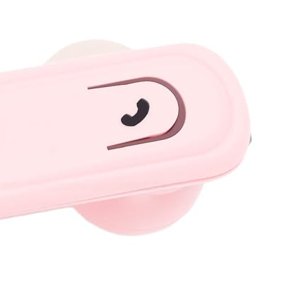 Bewinner Single Ear Bluetooth Headset, 15 to 20 Hour Playtime, IP67 Wireless Bluetooth Earpiece with HD Mic for Trucker Driver Office Travel Laptop Cell Phone (Pink) - color: Pink