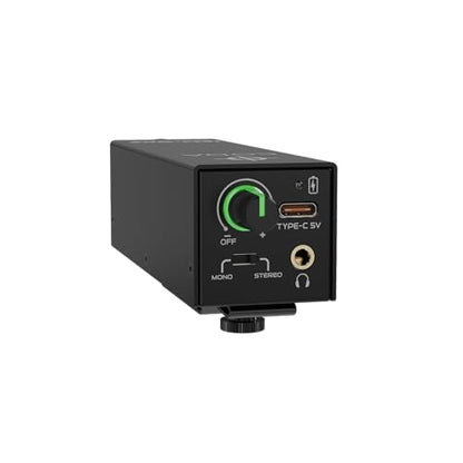 Wired in-Ear Monitor Amplifier - Single Channel Rechargeable Headphone Amp | USB-C, LED Volume Knob, XLR/TRS Inputs, Rechargeable AAA Batteries, Personal IEM Amp by CODA - size: Single Channel Rechargeable