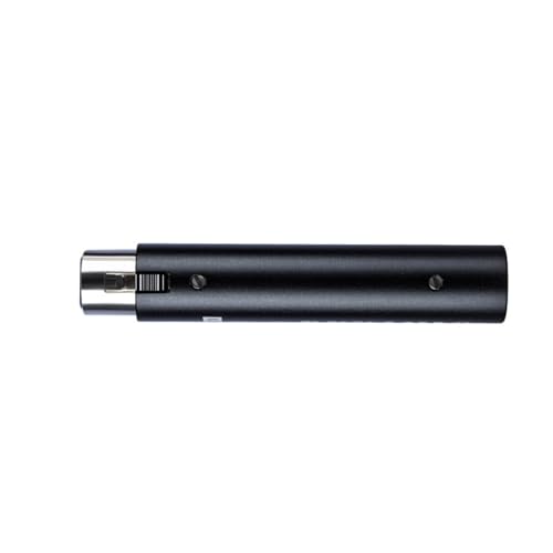 Aluminum Alloy Microphone Preamp 28DB High Gain DM1 In Line Mic Preamplifier for News Live Streaming