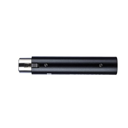 Aluminum Alloy Microphone Preamp 28DB High Gain DM1 In Line Mic Preamplifier for News Live Streaming