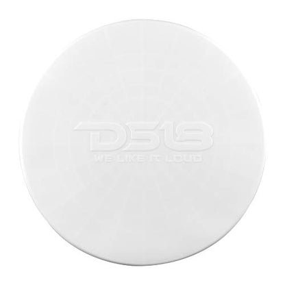 DS18 Hydro CS-12/WH 12" Silicone Marine Speaker Cover - Sun, Water, Dust Protection - Special Edition (Pair) - color: White, size: 12 Inches