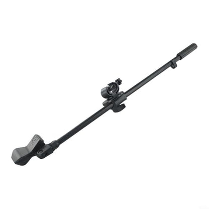 Adjustable Microphone Stand Boom Arm Mount With Holder Extension Bracket 360 Degree Rotating Desktop Mic Stand Clip For Studio Broadcasting Recording Live Streaming 55CM Length(Mic Clip B) - size: Mic Clip B